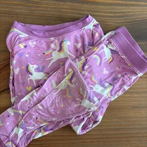 Sienna’s Unicorns Two-Piece Pajama Set